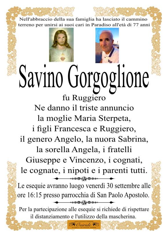 Annuncio Gorgoglione