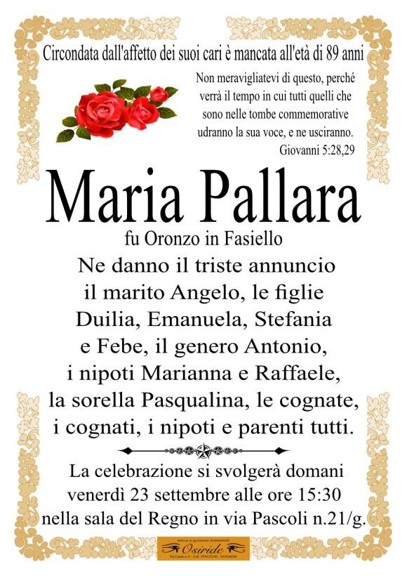 Annuncio Maria Pallara